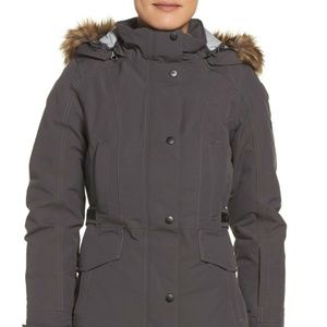 North Face Tremaya Parka Sz S (NWOT) Grey